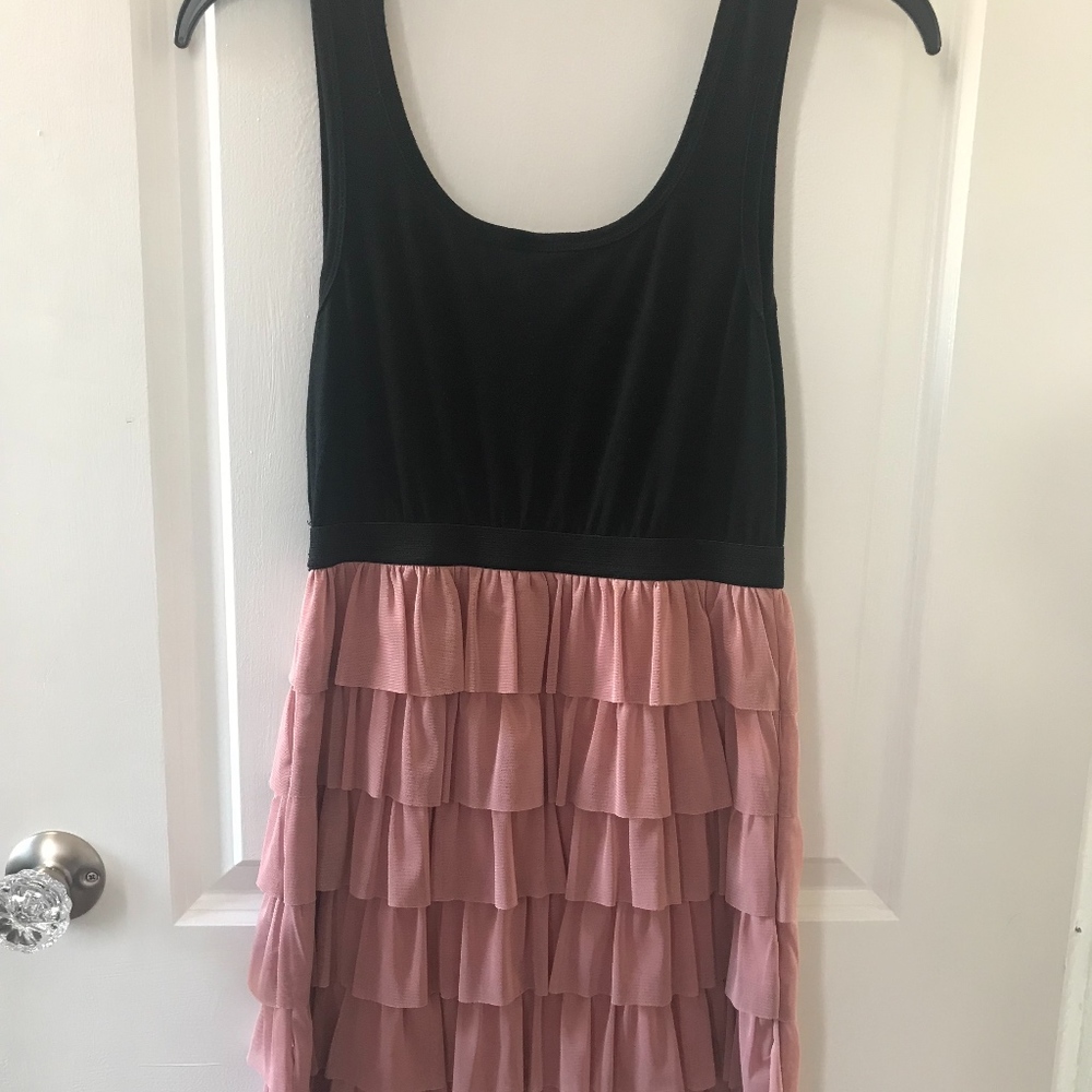 Sleeveless Ruffle Dress